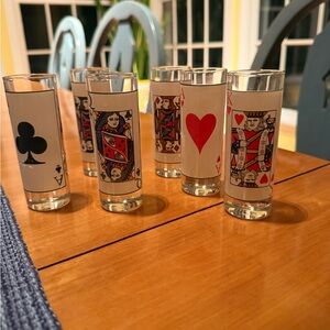 Playing Card Themed Shot Glass Set by Luminarc